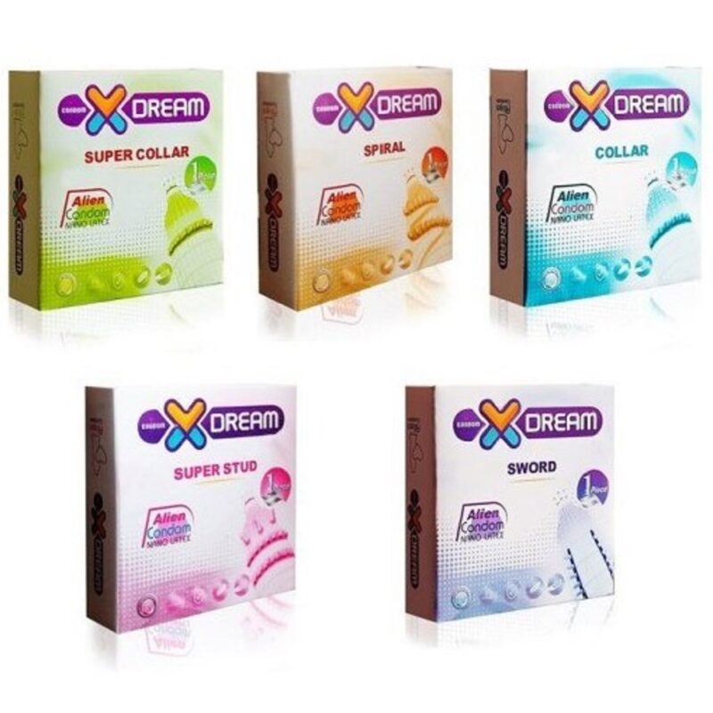 کاندوم فضایی  ایکس دریم XDream بسته 1 عددی (رندوم) - تصویر 1